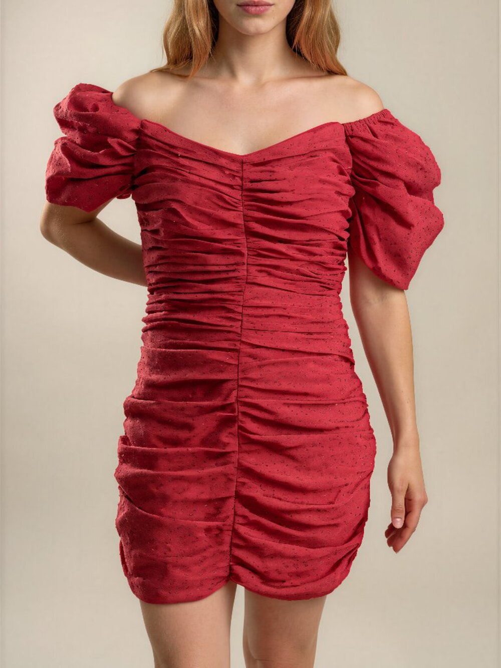Hutch Red Mini Dress - Petite Size 6